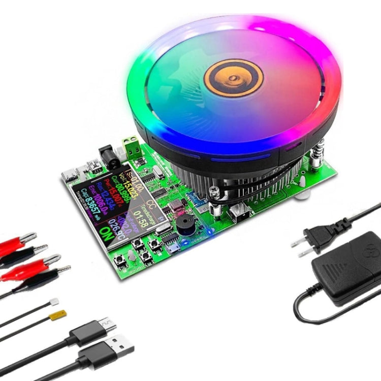 ATORCH Tester di invecchiamento del carico di scarica a corrente costante regolabile e controllato digitalmente, spina USA ATORCH Tester di invecchiamento del carico di scarica a corrente costante regolabile e controllato digitalmente, spina USA